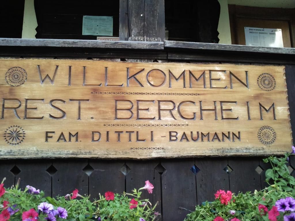 Gasthaus Bergheim Гуртнеллен Экстерьер фото